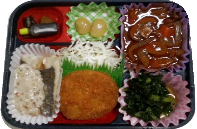 本日の手造り弁当