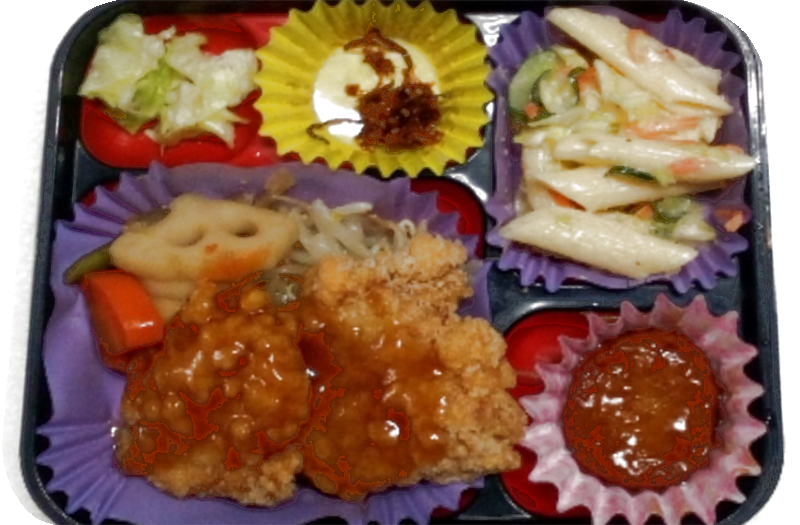 本日の手造り弁当